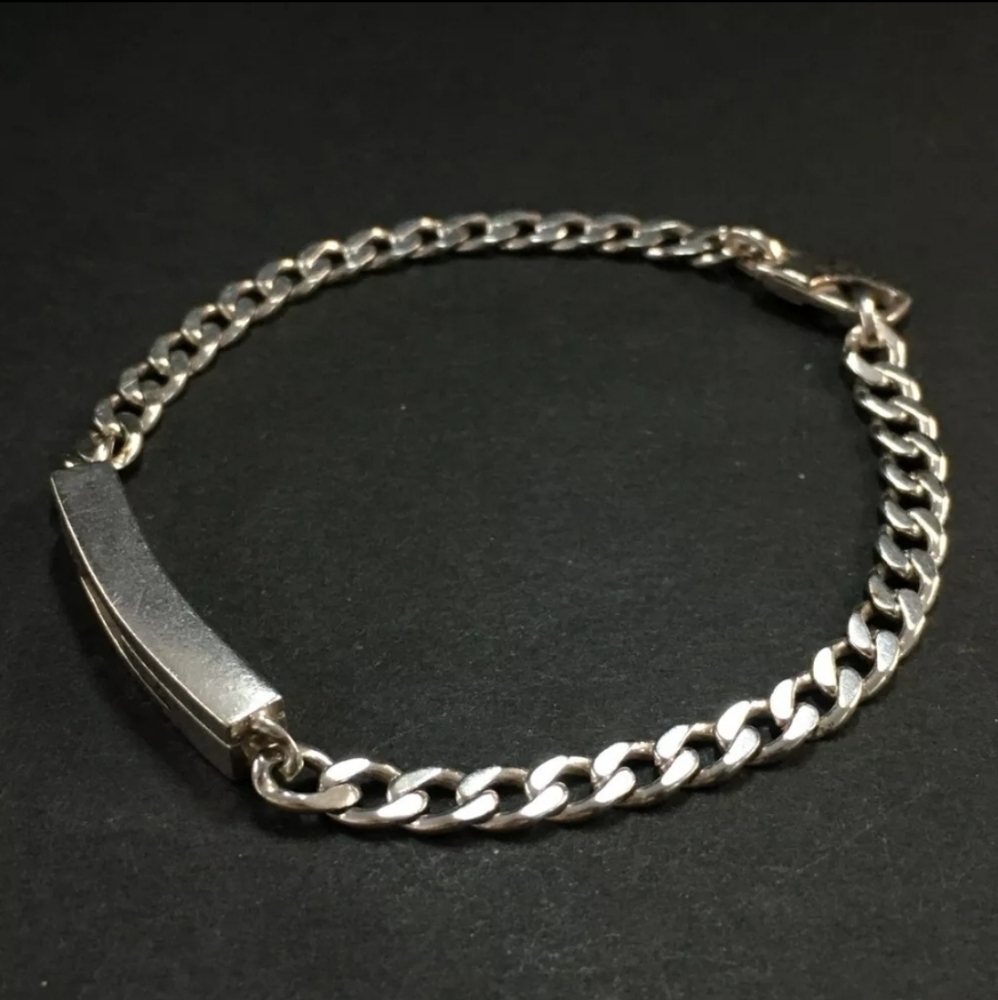 Gucci G Logo ID Sterling Silver 925 Bracelet - Picture 2 of 5